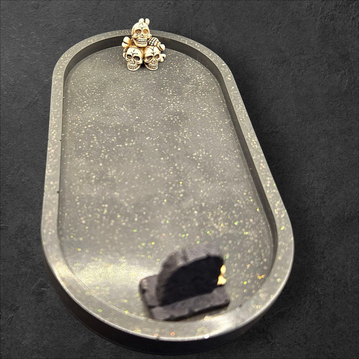 Spooky Sparkle Graveyard Tray