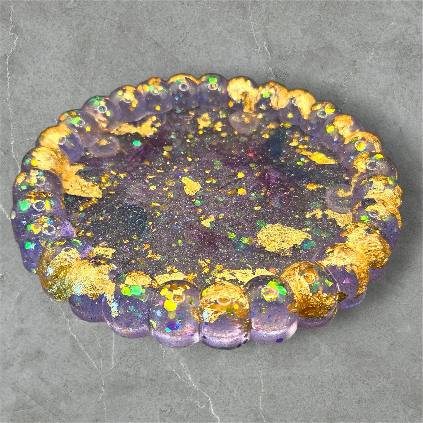Mystic Twilight Dragonfly Dish
