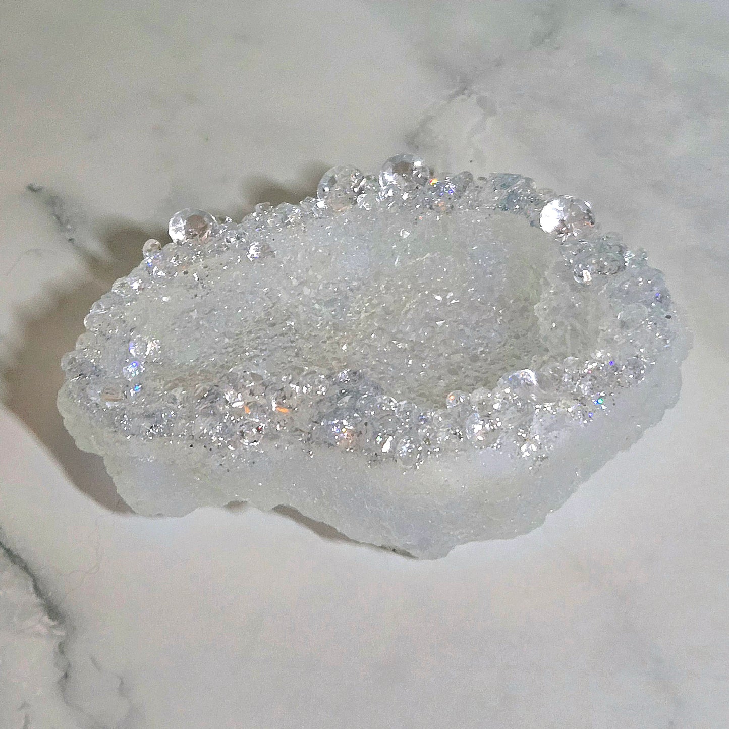 Frozen Aurora Druzy Dish *Discounted