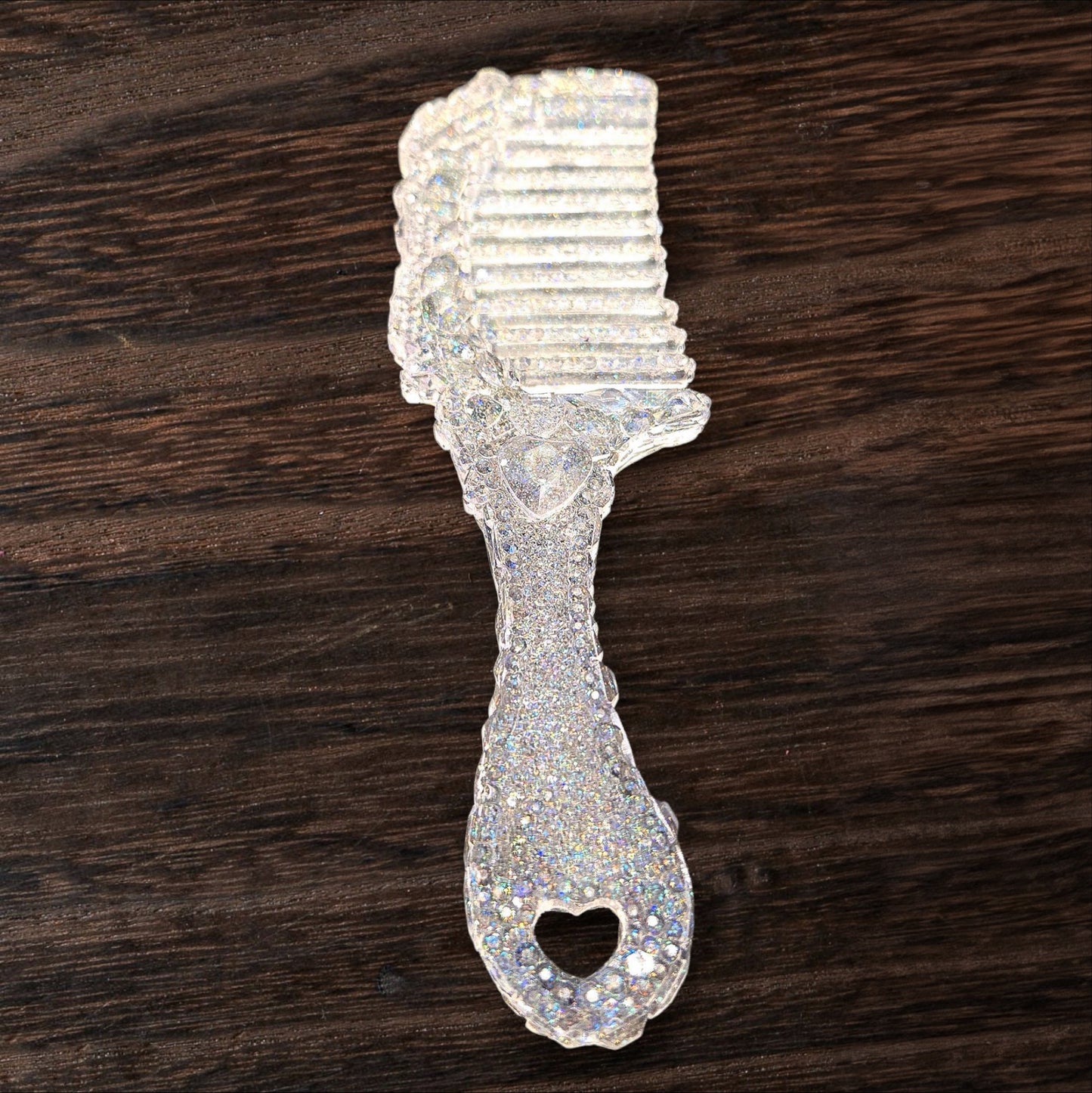 Diamond Clear Sparkling Crystal Decorative Comb
