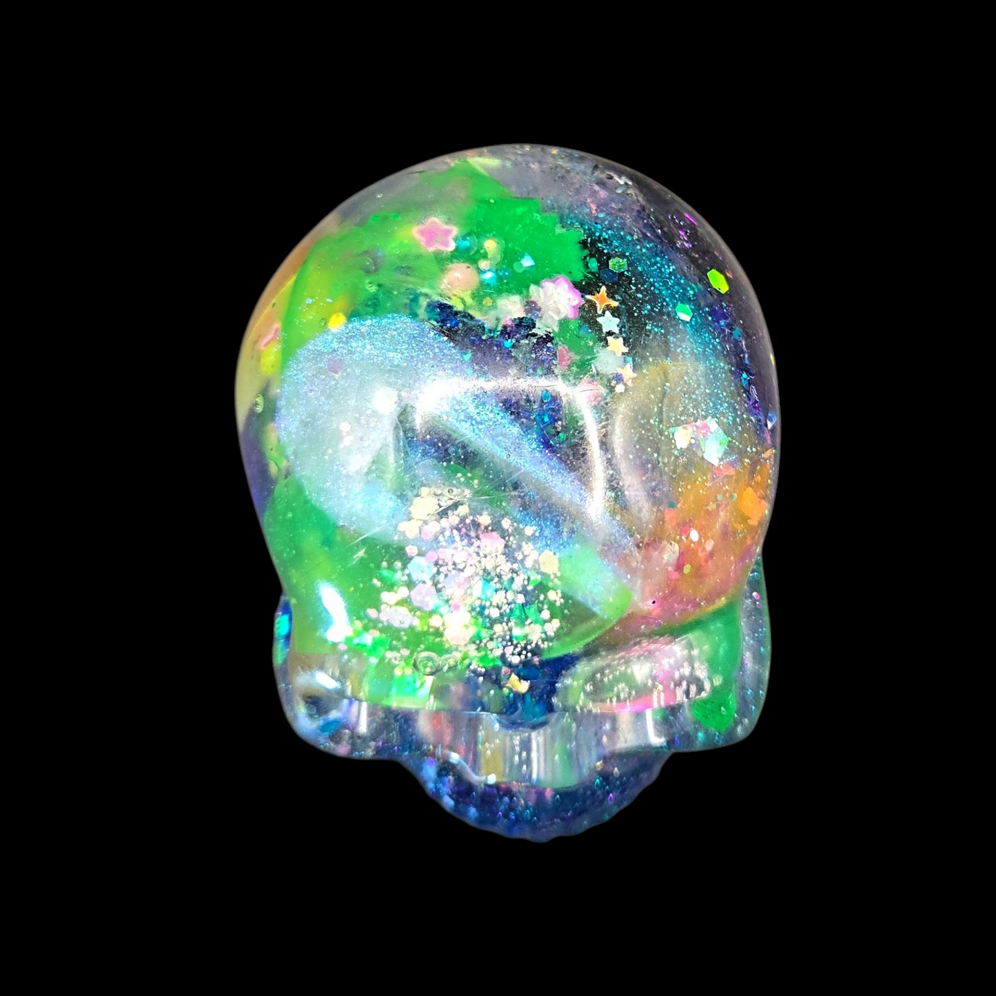 Cosmic Chaos Resin Scrappy Skull - Extra Large