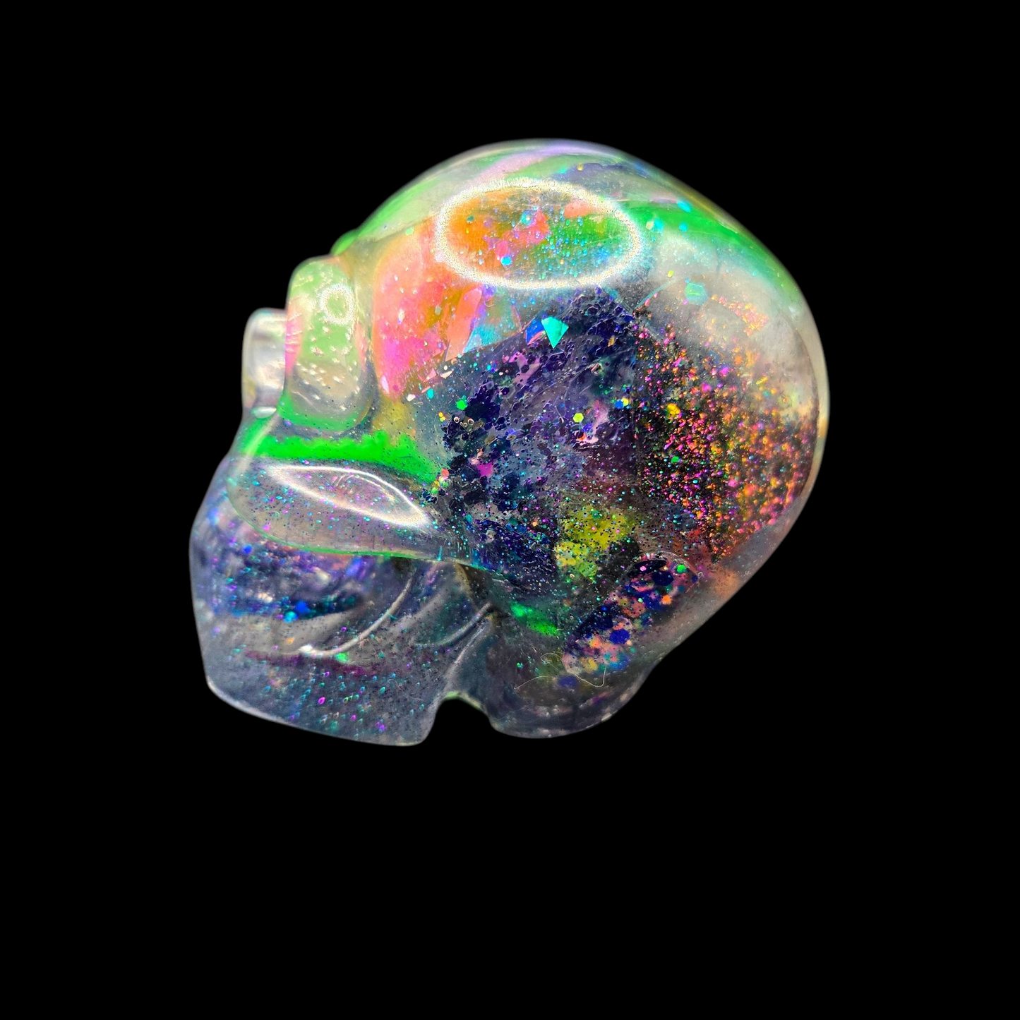 Cosmic Chaos Resin Scrappy Skull - Extra Large