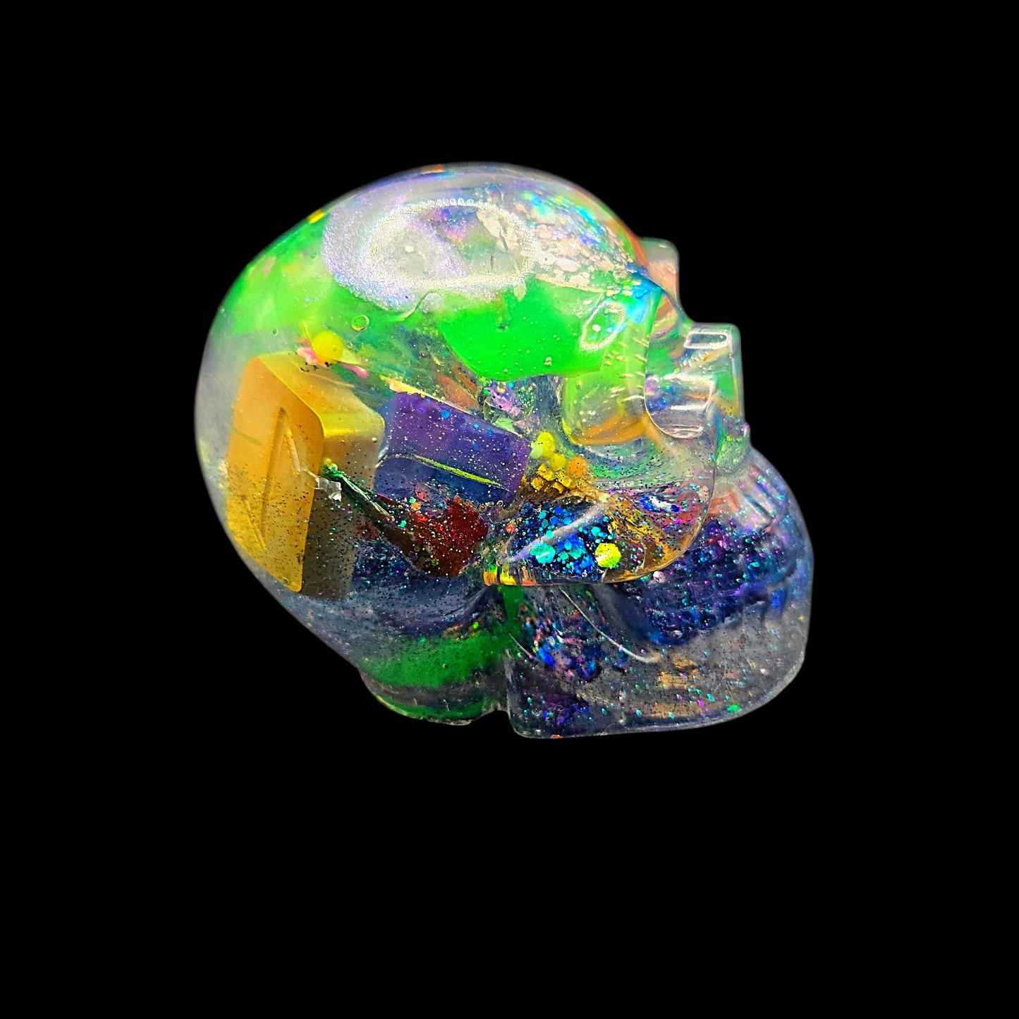 Cosmic Chaos Resin Scrappy Skull - Extra Large