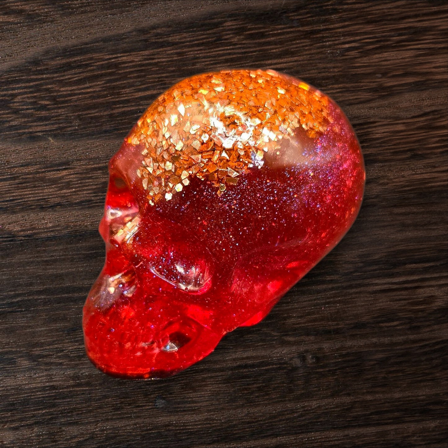 Molten Mylar Small Skull