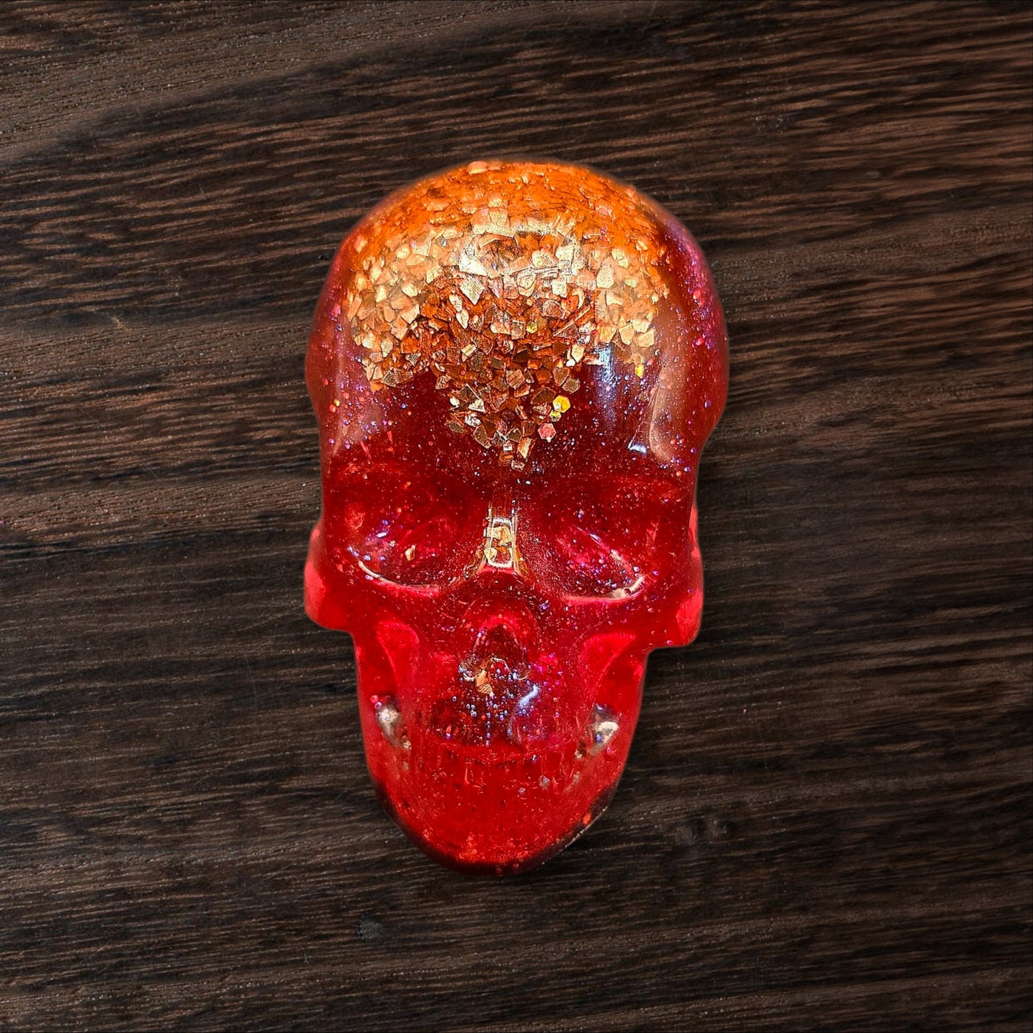 Molten Mylar Small Skull