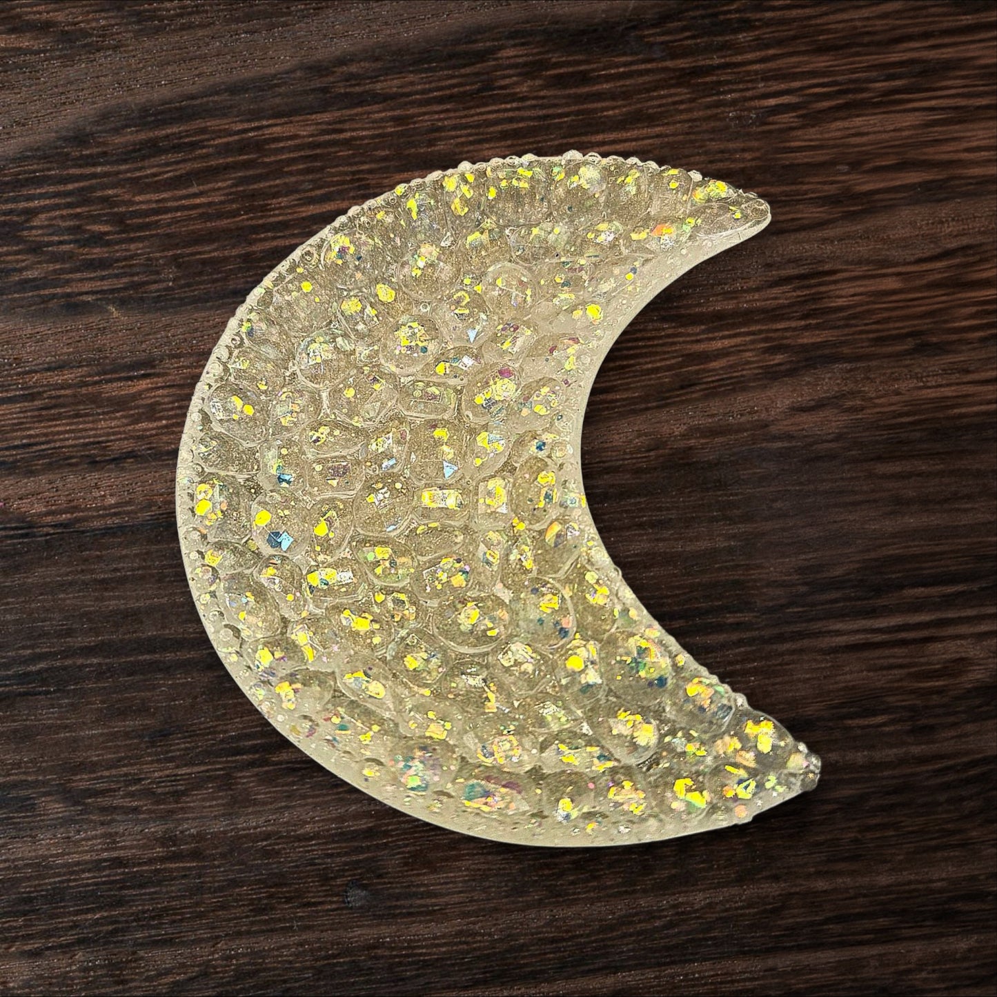 Mini Crescent Moon Crystal Dish