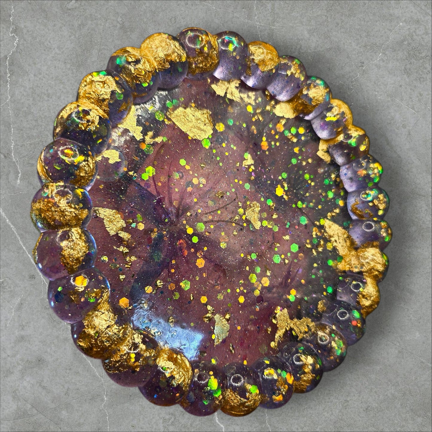 Mystic Twilight Dragonfly Dish