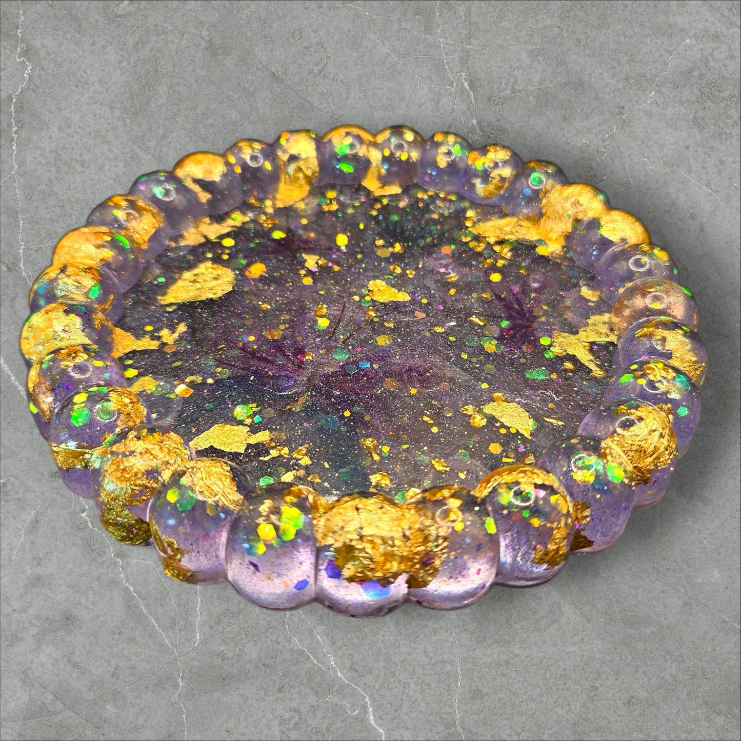Mystic Twilight Dragonfly Dish
