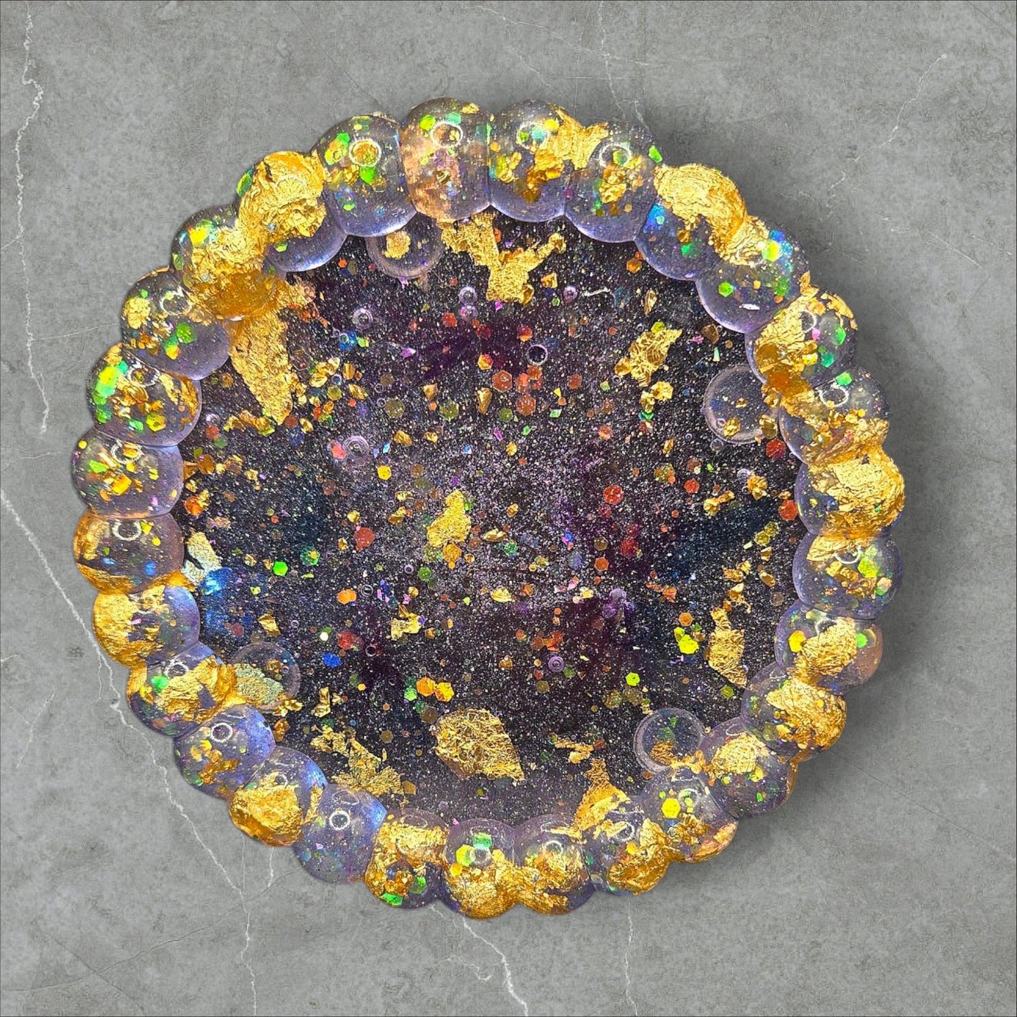 Mystic Twilight Dragonfly Dish