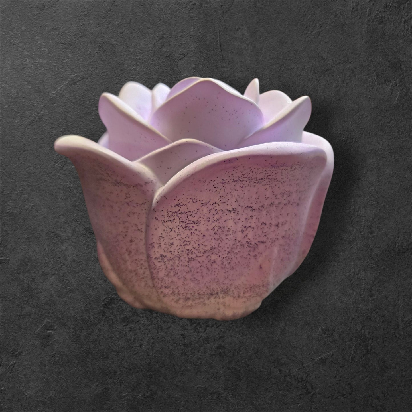 Lavender Bloom Ceramic Jar