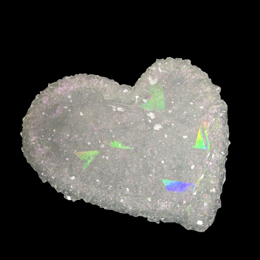 Celestia Holo Crystal Heart Tray *Discounted
