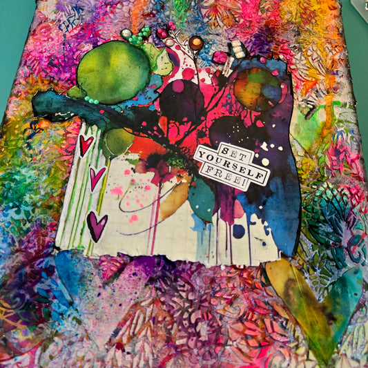 "Set Yourself Free" Collage