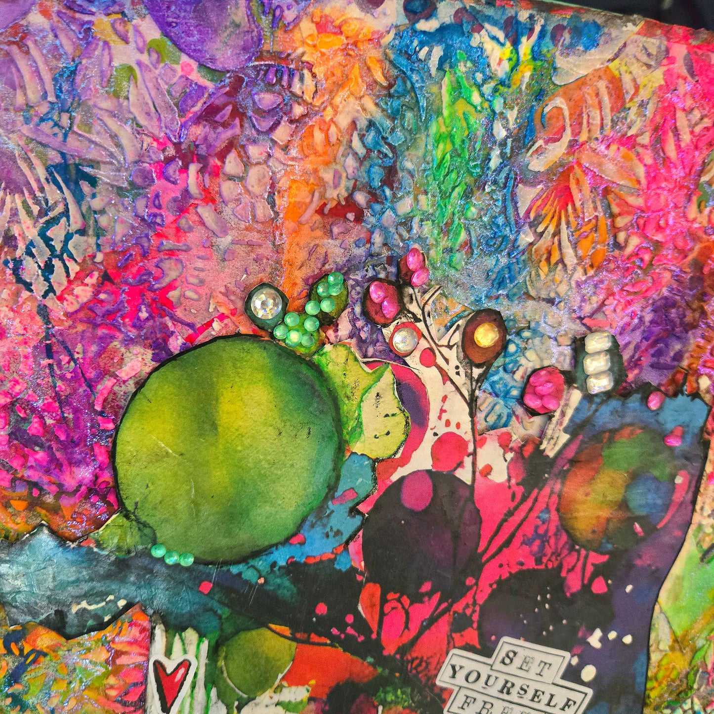 "Set Yourself Free" Collage