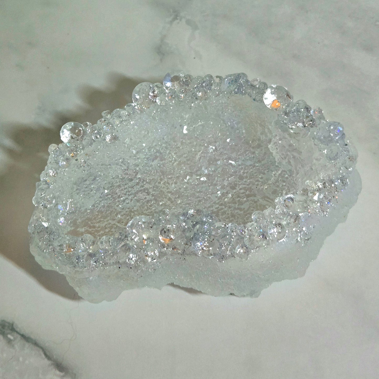 Frozen Aurora Druzy Dish *Discounted