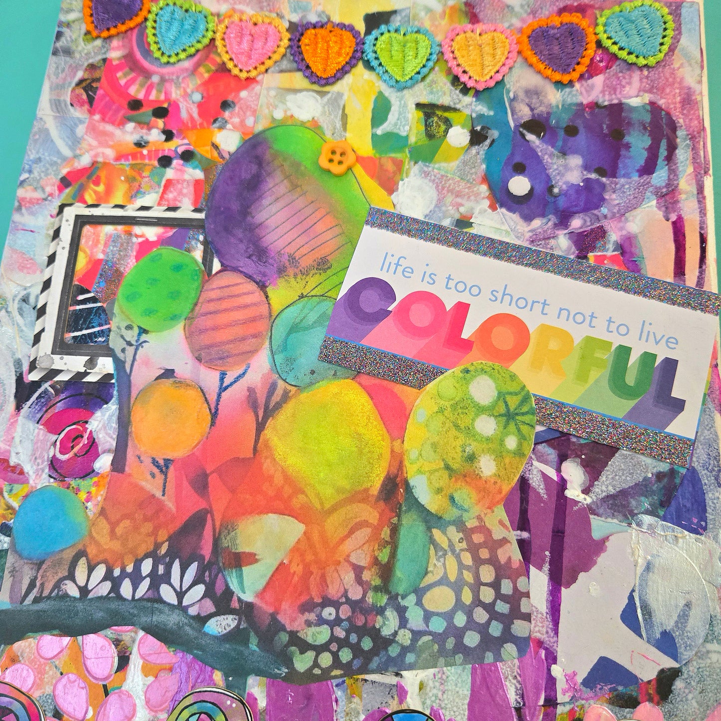 "Live Colorful" Collage